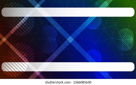 Triangles, line, circle, space for text mosaic cover. Modern design for you business, project. Vector illustration. Blurred Background, Smooth Gradient Texture Color