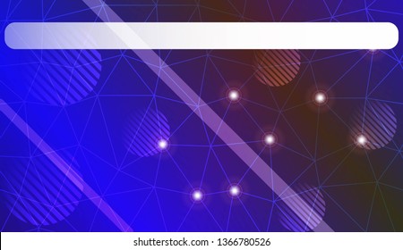 Triangles, line, circle, space for text mosaic cover. Modern design for you business, project. Vector illustration. Blurred Background, Smooth Gradient Texture Color