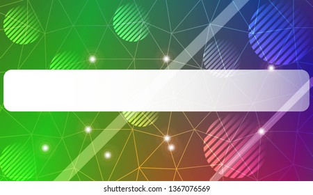 Triangles, line, circle, space for text mosaic cover. Modern design for you business, project. Vector illustration. Blurred Background, Smooth Gradient Texture Color