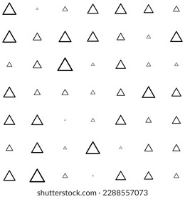 Triangles line random pattern background. Vector illustration.