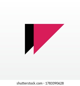 Triángulos Icono de diseño del logotipo de negocios abstracto moderno