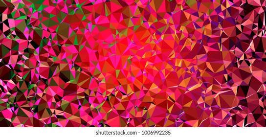 Triangles modern abstract. Geometric color in color in the shapes below to make a pattern.Lines, points, circles and planes. Futuristic design. All elements are separated Abstract linear polygonal b