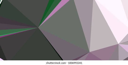 Triangles modern abstract. Geometric color in color in the shapes below to make a pattern.Lines, points, circles and planes. Futuristic design. All elements are separated Abstract linear polygonal  