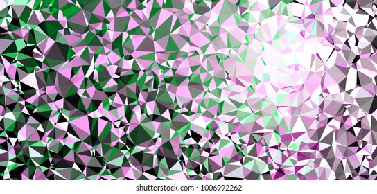 Triangles modern abstract. Geometric color in color in the shapes below to make a pattern.Lines, points, circles and planes. Futuristic design. All elements are separated Abstract linear polygonal  