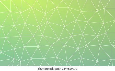 Triangles mosaic cover. For flyer, screen, business presentation. Vector illustration. Blur Sweet Dreamy Gradient Color Background