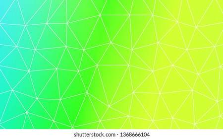 Triangles mosaic cover. For flyer, screen, business presentation. Vector illustration. Blur Sweet Dreamy Gradient Color Background