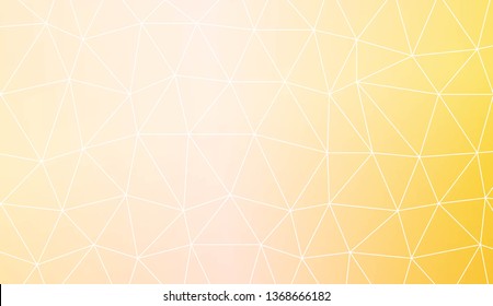Triangles mosaic cover. For flyer, screen, business presentation. Vector illustration. Blur Sweet Dreamy Gradient Color Background