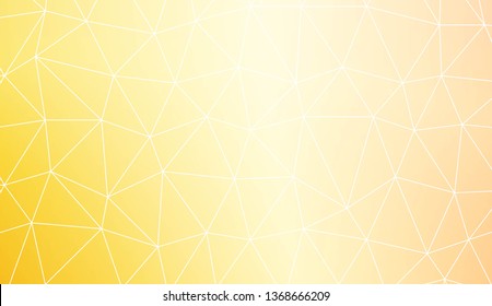 Triangles mosaic cover. For flyer, screen, business presentation. Vector illustration. Blur Sweet Dreamy Gradient Color Background