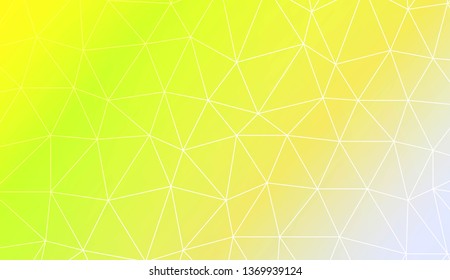 Triangles mosaic cover. For flyer, screen, business presentation. Vector illustration. Blur Sweet Dreamy Gradient Color Background