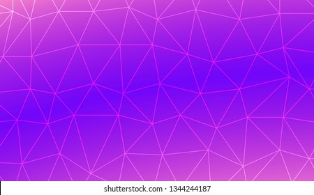 Triangles mosaic cover. Modern design for you business, project. Vector illustration. Creative gradient color.