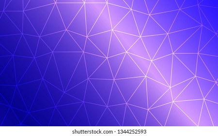 Triangles mosaic cover. Modern design for you business, project. Vector illustration. Creative gradient color.