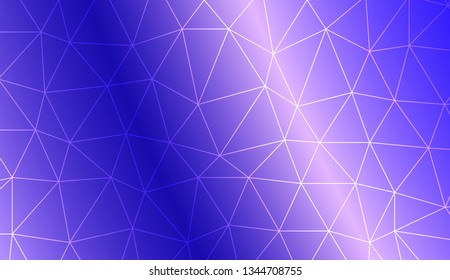 Triangles mosaic cover. Modern design for you business, project. Vector illustration. Creative gradient color.