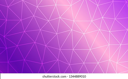 Triangles mosaic cover. Modern design for you business, project. Vector illustration. Creative gradient color.