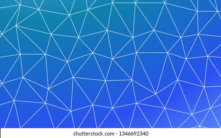 Triangles mosaic cover. Modern design for you business, project. Vector illustration. Creative gradient color.