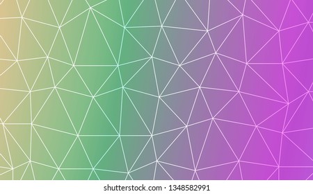Triangles mosaic cover. Modern design for you business, project. Vector illustration. Blurred Background, Smooth Gradient Texture Color