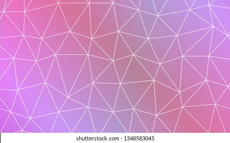 Triangles mosaic cover. Modern design for you business, project. Vector illustration. Blurred Background, Smooth Gradient Texture Color
