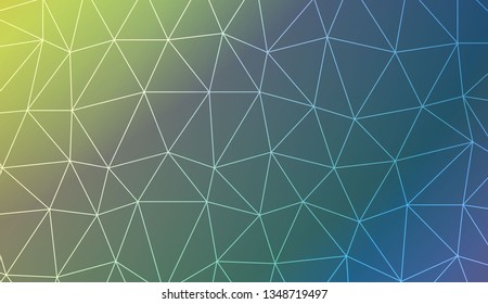 Triangles mosaic cover. Modern design for you business, project. Vector illustration. Blurred Background, Smooth Gradient Texture Color
