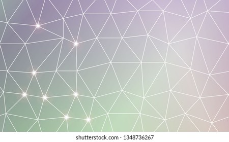 Triangles mosaic cover. Modern design for you business, project. Vector illustration. Blurred Background, Smooth Gradient Texture Color