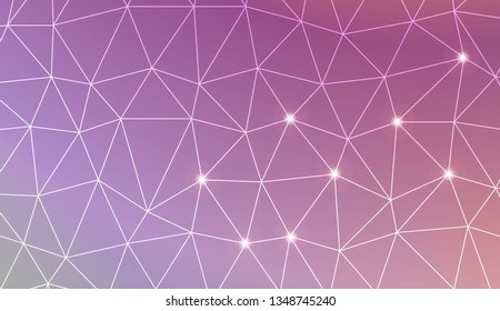 Triangles mosaic cover. Modern design for you business, project. Vector illustration. Blurred Background, Smooth Gradient Texture Color