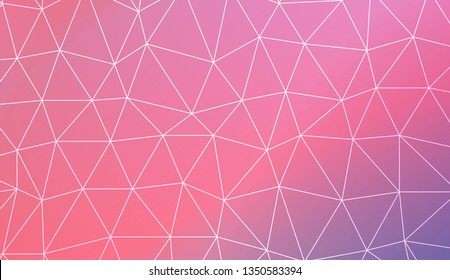 Triangles mosaic cover. Modern design for you business, project. Vector illustration. Blurred Background, Smooth Gradient Texture Color
