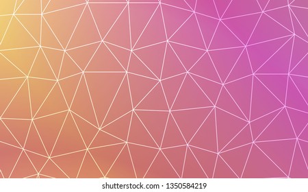 Triangles mosaic cover. Modern design for you business, project. Vector illustration. Blurred Background, Smooth Gradient Texture Color
