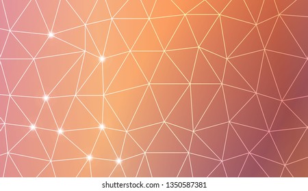 Triangles mosaic cover. Modern design for you business, project. Vector illustration. Blurred Background, Smooth Gradient Texture Color