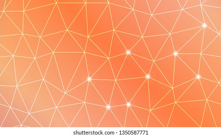 Triangles mosaic cover. Modern design for you business, project. Vector illustration. Blurred Background, Smooth Gradient Texture Color