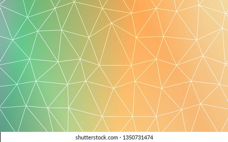 Triangles mosaic cover. Modern design for you business, project. Vector illustration. Blurred Background, Smooth Gradient Texture Color
