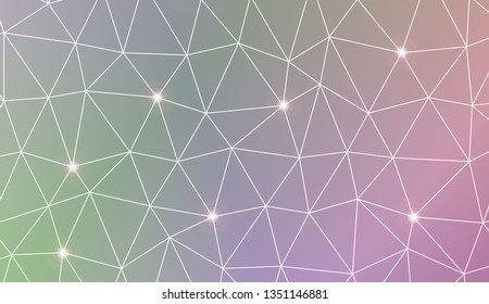 Triangles mosaic cover. Modern design for you business, project. Vector illustration. Blurred Background, Smooth Gradient Texture Color