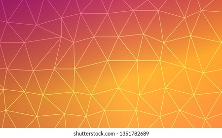 Triangles mosaic cover. Modern design for you business, project. Vector illustration. Blurred Background, Smooth Gradient Texture Color