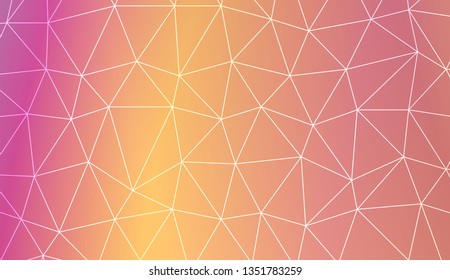 Triangles mosaic cover. Modern design for you business, project. Vector illustration. Blurred Background, Smooth Gradient Texture Color