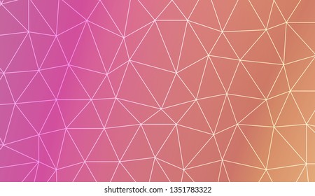 Triangles mosaic cover. Modern design for you business, project. Vector illustration. Blurred Background, Smooth Gradient Texture Color