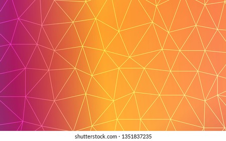 Triangles mosaic cover. Modern design for you business, project. Vector illustration. Blurred Background, Smooth Gradient Texture Color