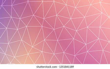 Triangles mosaic cover. Modern design for you business, project. Vector illustration. Blurred Background, Smooth Gradient Texture Color