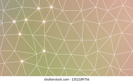 Triangles mosaic cover. Modern design for you business, project. Vector illustration. Blurred Background, Smooth Gradient Texture Color