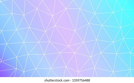 Triangles mosaic cover. Modern design for you business, project. Vector illustration. Blurred Background, Smooth Gradient Texture Color
