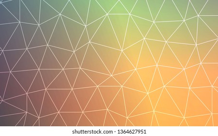 Triangles mosaic cover. Modern design for you business, project. Vector illustration. Blurred Background, Smooth Gradient Texture Color