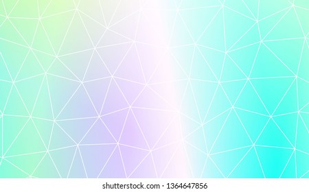 Triangles mosaic cover. Modern design for you business, project. Vector illustration. Blurred Background, Smooth Gradient Texture Color