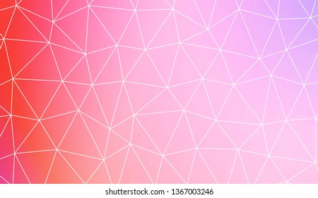 Triangles mosaic cover. Modern design for you business, project. Vector illustration. Blurred Background, Smooth Gradient Texture Color