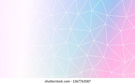 Triangles mosaic cover. Modern design for you business, project. Vector illustration. Blurred Background, Smooth Gradient Texture Color