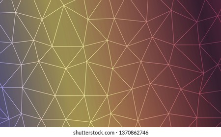 Triangles mosaic cover. Modern design for you business, project. Vector illustration. Blurred Background, Smooth Gradient Texture Color