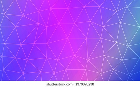 Triangles mosaic cover. Modern design for you business, project. Vector illustration. Blurred Background, Smooth Gradient Texture Color
