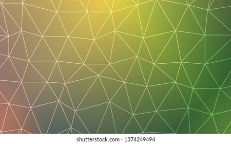 Triangles mosaic cover. Modern design for you business, project. Vector illustration. Blurred Background, Smooth Gradient Texture Color