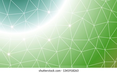 Triangles mosaic cover. Template for your banner. Vector illustration. Creative gradient color