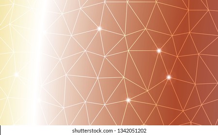 Triangles mosaic cover. Template for your banner. Vector illustration. Creative gradient color