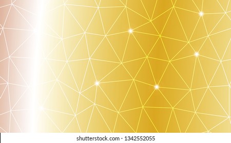 Triangles mosaic cover. Template for your banner. Vector illustration. Creative gradient color