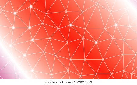 Triangles mosaic cover. Template for your banner. Vector illustration. Creative gradient color