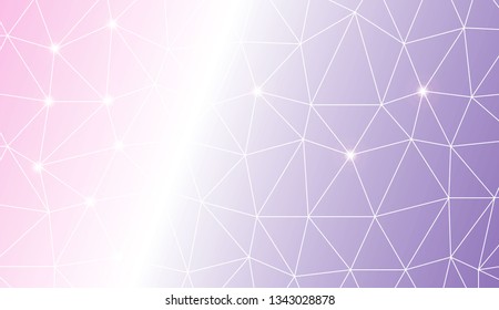 Triangles mosaic cover. Template for your banner. Vector illustration. Creative gradient color