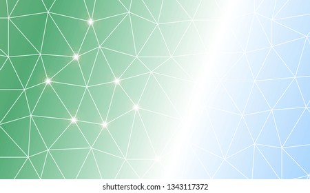 Triangles mosaic cover. Template for your banner. Vector illustration. Creative gradient color
