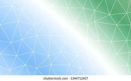 Triangles mosaic cover. Template for your banner. Vector illustration. Creative gradient color